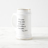 Pursue Peace Bierglas (Vorderseite Links)