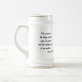 Pursue Peace Bierglas (Links)