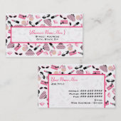 Pursuit Perfume & Lipstick-Visitenkarte Visitenkarte (Vorne/Hinten)