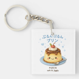 Purun Purin japanischer Kawaii-Pudding süß  Schlüsselanhänger