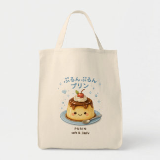 Purun Purin japanischer süßer Pudding Tragetasche