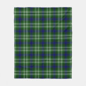 Purves Kariert Fleecedecke (Vorderseite)