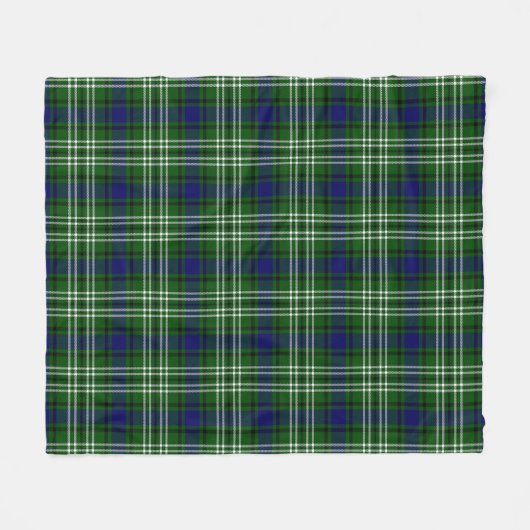 Purves Kariert Fleecedecke (Vorderseite (Horizontal))