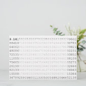 PUs feiern 3,14 PU-Tag Briefpapier (Stehend Vorderseite)