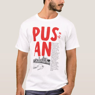 Pusan Südkorea Stadtansicht T-Shirt