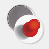 Push Button Magnet (Vorderseite/Rückseite)