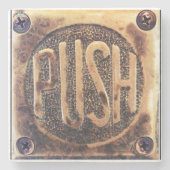 Push Design Marmor Untersetzer (Vorderseite)