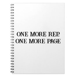 Push Harder - Motivierend Gym & Grind Notebook Notizblock