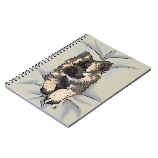 Push Herbst Rain Notebook Notizblock (Linke Seite)