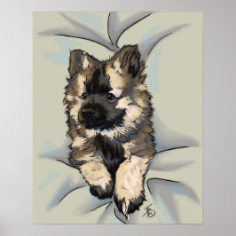 Push Herbst Regen Poster