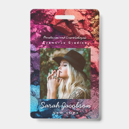 Push Luxus Kosmetik Kosmetikerin Lidschatten Ausweis