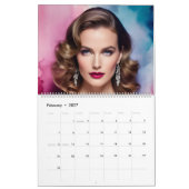 Push Luxus Kosmetik Kosmetologe Lidschatten Kalender (Feb 2027)