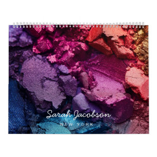 Push Luxus Kosmetik Kosmetologe Lidschatten Kalender