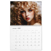 Push Luxus Kosmetik Kosmetologe Lidschatten Kalender (Jan 2027)