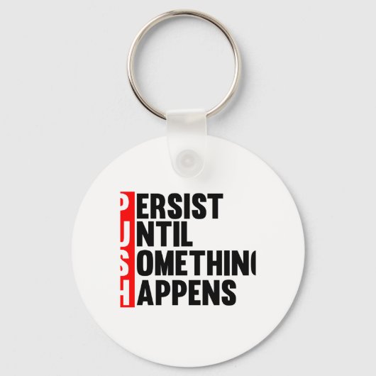 PUSH SCHLÜSSELANHÄNGER (Vorderseite)