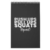 Push UPS Pull UPS Squats Repeat! Kalender (Titelbild)