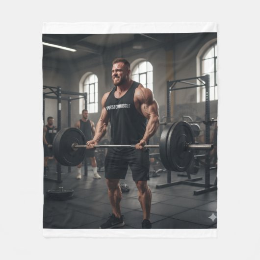 Push your limit fleecedecke (Vorderseite)