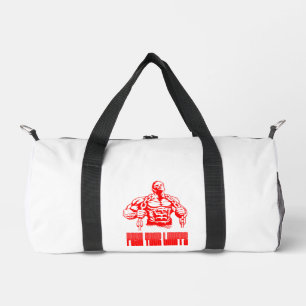 Push Your Limits - Bodybuilding und Entschlossenhe Duffle Bag