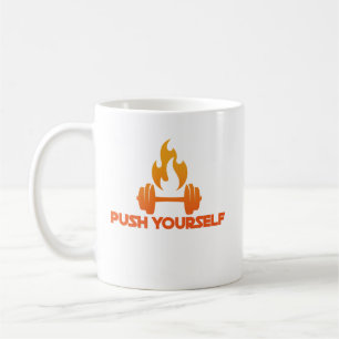 Push yourself kaffeetasse