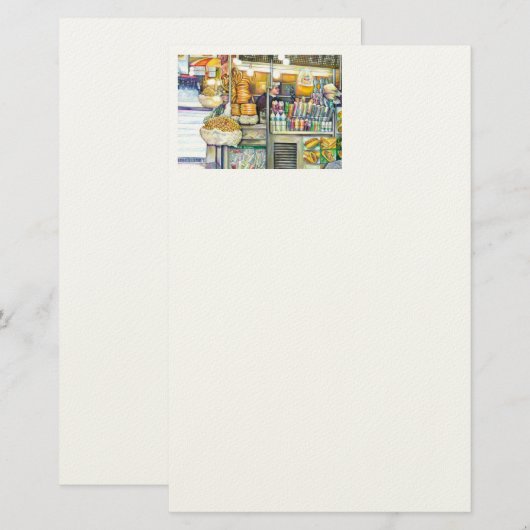 Pushcart-Paradies Briefpapier (Vorne/Hinten)