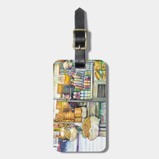 Pushcart-Paradies Gepäckanhänger (Vorderseite vertikal)