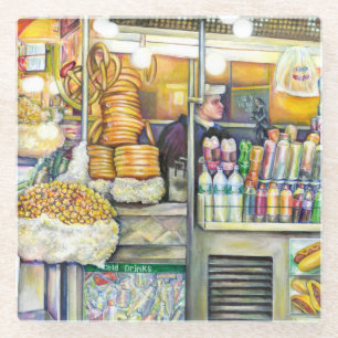 Pushcart-Paradies Glasuntersetzer