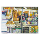 Pushcart Paradies Große Geschenktüte (Vorderseite)