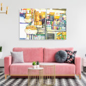 Pushcart Paradies Leinwanddruck (Insitu (Wohnzimmer))