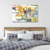 Pushcart Paradies Leinwanddruck (Insitu (Schlafzimmer))