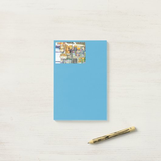 Pushcart-Paradies Post-it Klebezettel (Auf Schreibtisch)