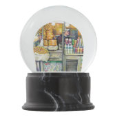 Pushcart Paradies Schneekugel (Vorderseite)