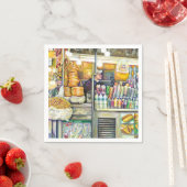 Pushcart Paradies Serviette (Beispiel)