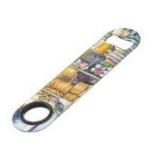 Pushcart-Paradies Speedflaschenöffner (Vorderseite Schrägansicht)