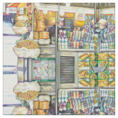 Pushcart-Paradies Stoff (Nahaufnahme)