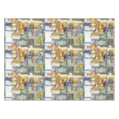 Pushcart-Paradies Tischdecke (Vorderseite (Horizontal))