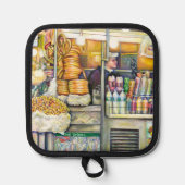 Pushcart Paradies Topflappen (Vorderseite)