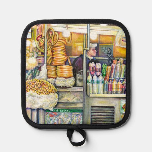 Pushcart Paradies Topflappen (Vorderseite)