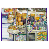 Pushcart Paradise Große Geschenktüte (Vorderseite)