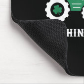 Pushin My Luck Kleinkind Tractor St Patricks Day B Mousepad (Ecke)