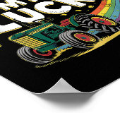 Pushin My Luck Tractor Clover St Patricks Day Fun Poster (Ecke)