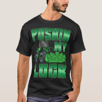 Pushin' My Luck Traktor Kinder St. Patrick's Day