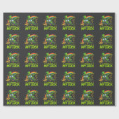 Pushing My Luck Funny Grabstätte St Patrick's Day Geschenkpapier (Flach)