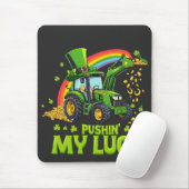 Pushing My Luck Funny Grabstätte St Patrick's Day Mousepad (Mit Mouse)