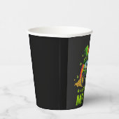 Pushing My Luck Funny Grabstätte St Patrick's Day Pappbecher (Rechts)