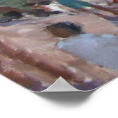 Pushkar ghats Rajasthan Poster (Ecke)