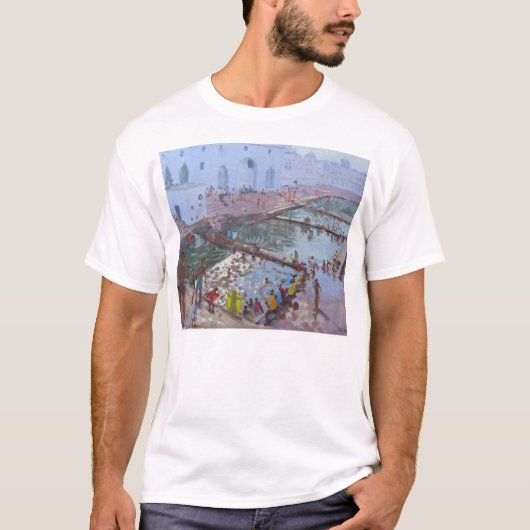 Pushkar ghats Rajasthan T-Shirt (Vorderseite)