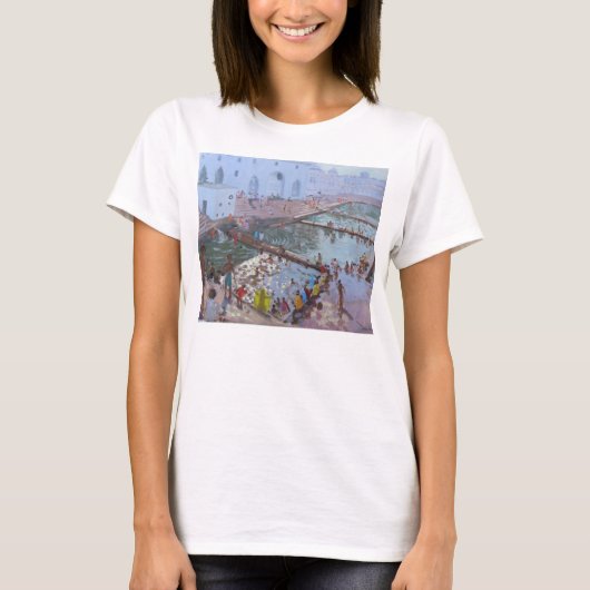 Pushkar ghats Rajasthan T-Shirt (Vorderseite)