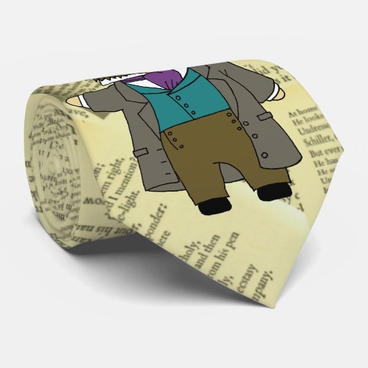 Pushkin-Igelskrawatte Krawatte (Gerollt)