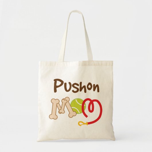 Pushon Hundezucht-Mama-Geschenk Tragetasche (Vorne)