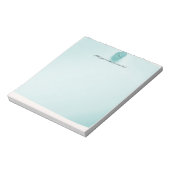 Pushpin Thumbtack Blau individuell anpassbar Notizblock (Rotiert)